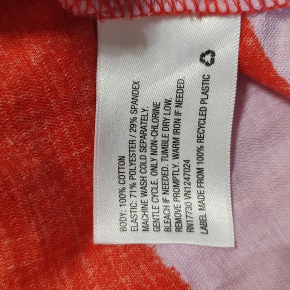 Ava & Viv Smocked Peplum Tank Top Size 1x - Picture 6 of 6